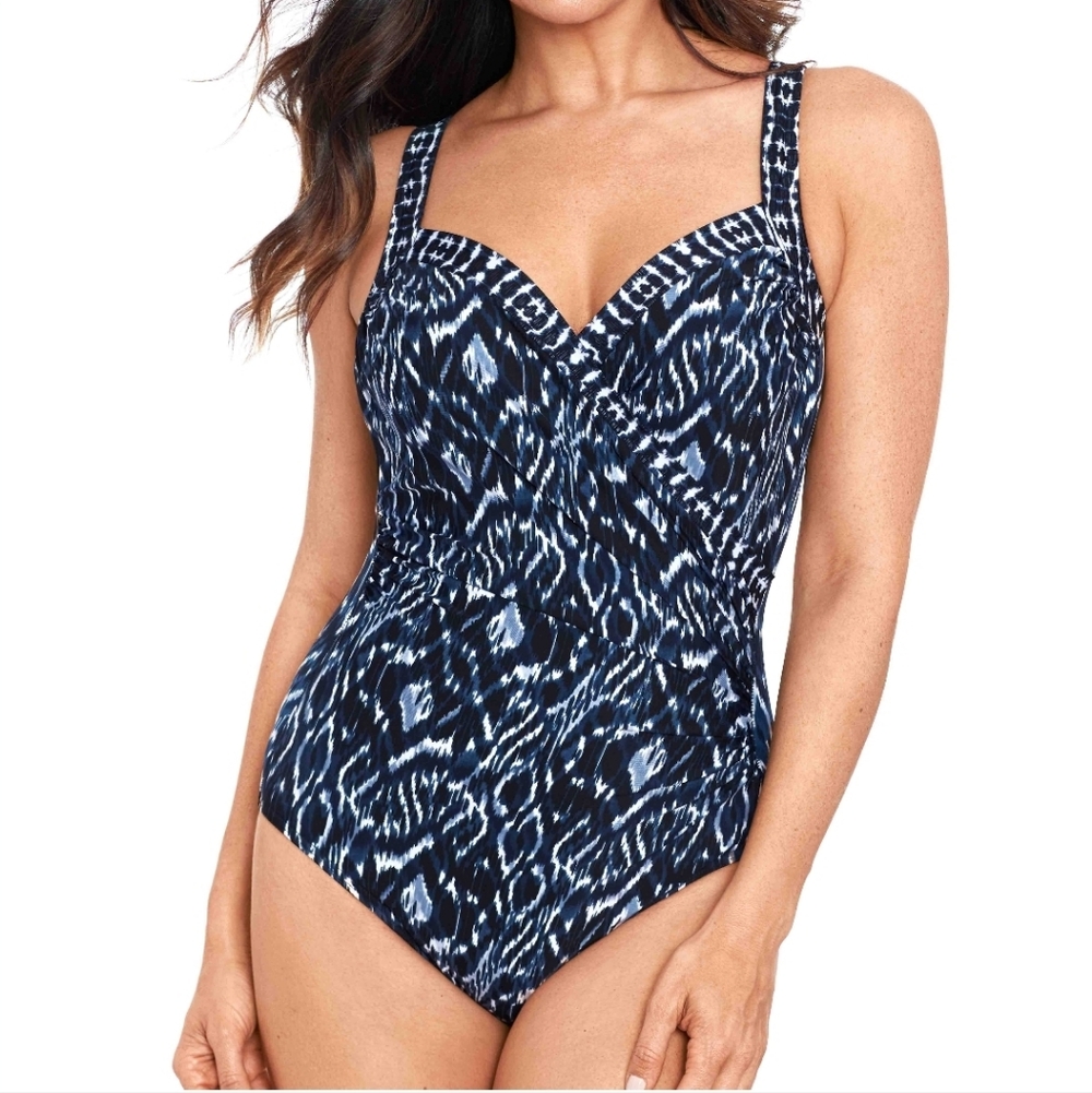 Miraclesuit Elegant Black and White Swimwear